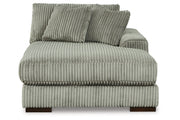 Lindyn Fog 3-Piece Sectional and Chair -  Ashley - Luna Furniture