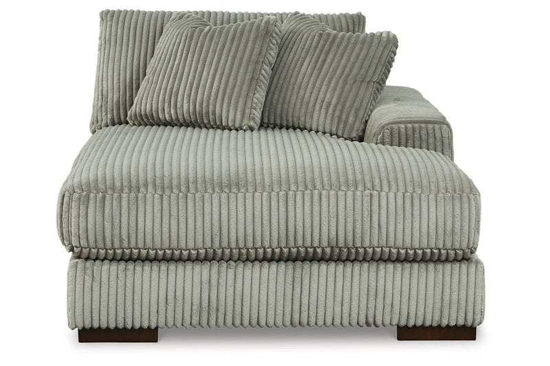 Lindyn Fog 3-Piece Sectional and Chair -  Ashley - Luna Furniture