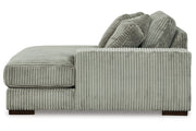 Lindyn Fog 3-Piece Sectional and Chair -  Ashley - Luna Furniture