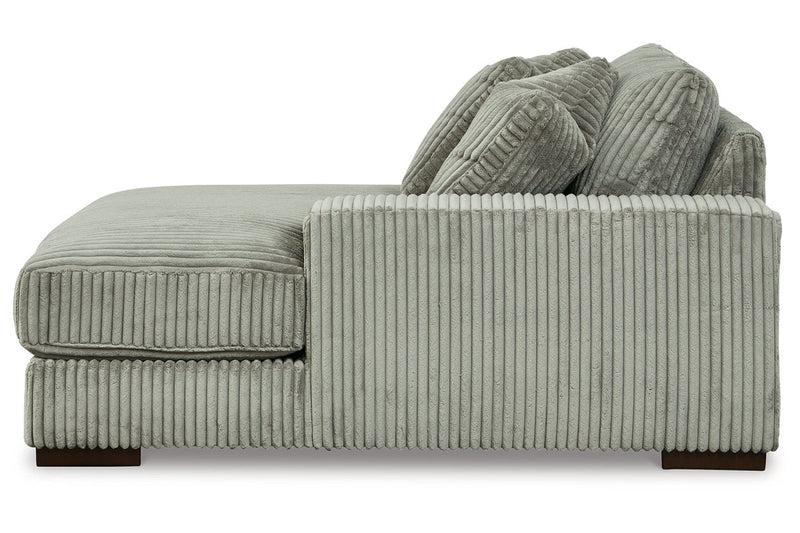 Lindyn Fog 3-Piece Sectional and Chair -  Ashley - Luna Furniture
