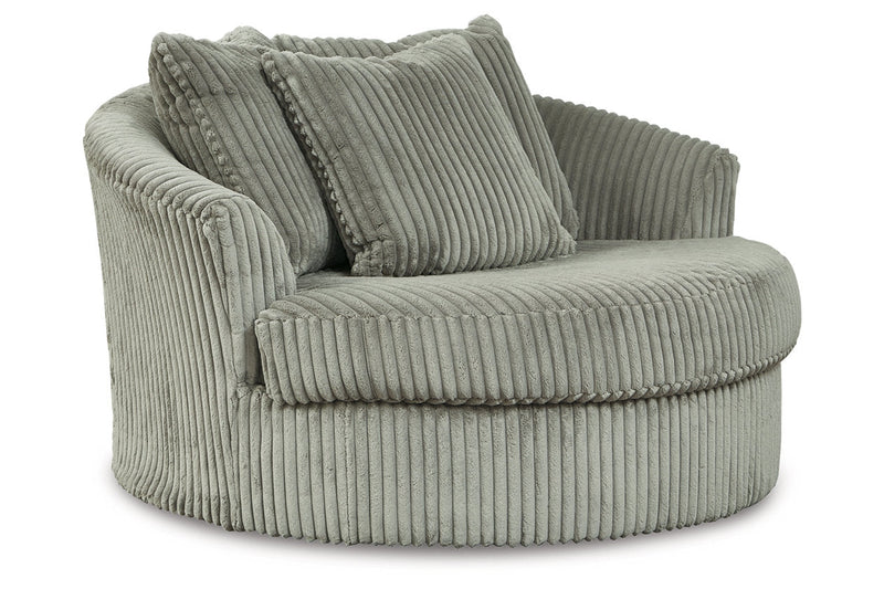 Lindyn Fog 3-Piece Sectional and Chair -  Ashley - Luna Furniture