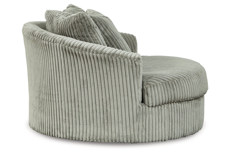 Lindyn Fog 3-Piece Sectional and Chair -  Ashley - Luna Furniture