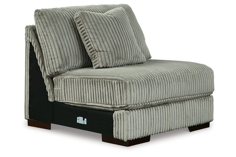 Lindyn Fog 3-Piece Sectional and Chair -  Ashley - Luna Furniture