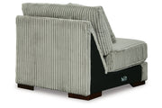 Lindyn Fog 3-Piece Sectional and Chair -  Ashley - Luna Furniture