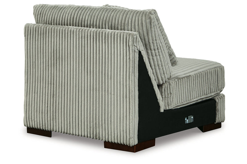 Lindyn Fog 3-Piece Sectional and Chair -  Ashley - Luna Furniture