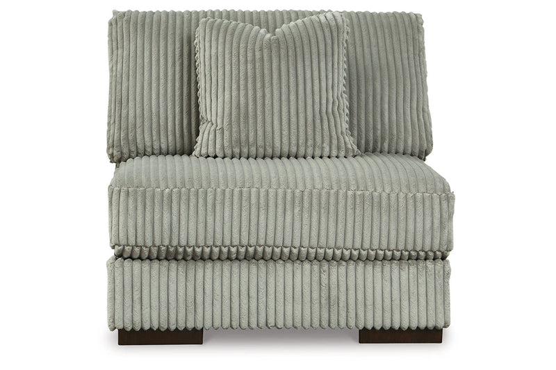 Lindyn Fog 3-Piece Sectional and Chair -  Ashley - Luna Furniture