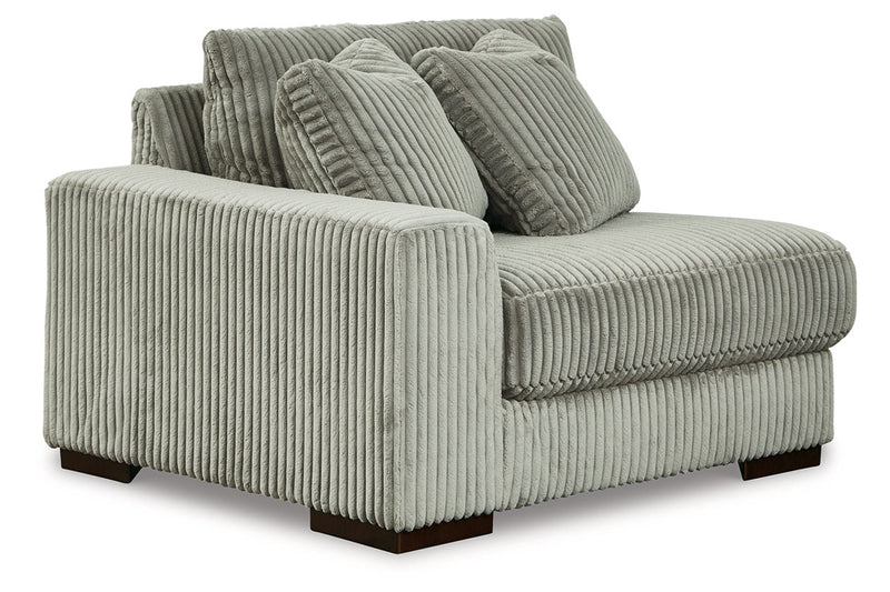 Lindyn Fog 3-Piece Sectional and Chair -  Ashley - Luna Furniture