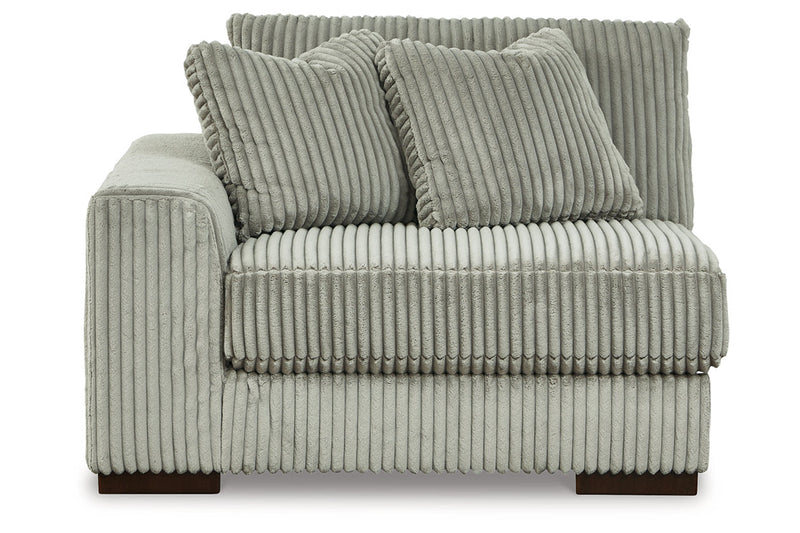 Lindyn Fog 3-Piece Sectional and Chair -  Ashley - Luna Furniture