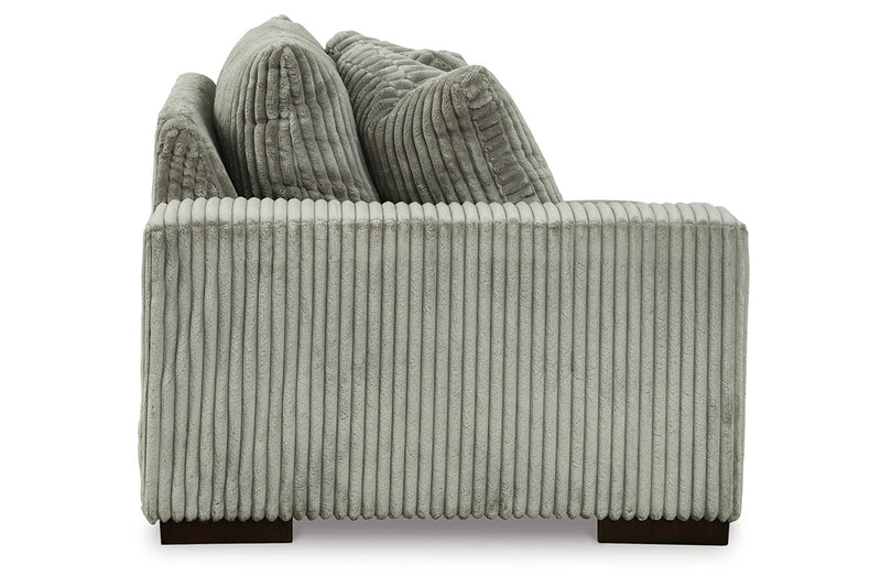 Lindyn Fog 3-Piece Sectional and Chair -  Ashley - Luna Furniture