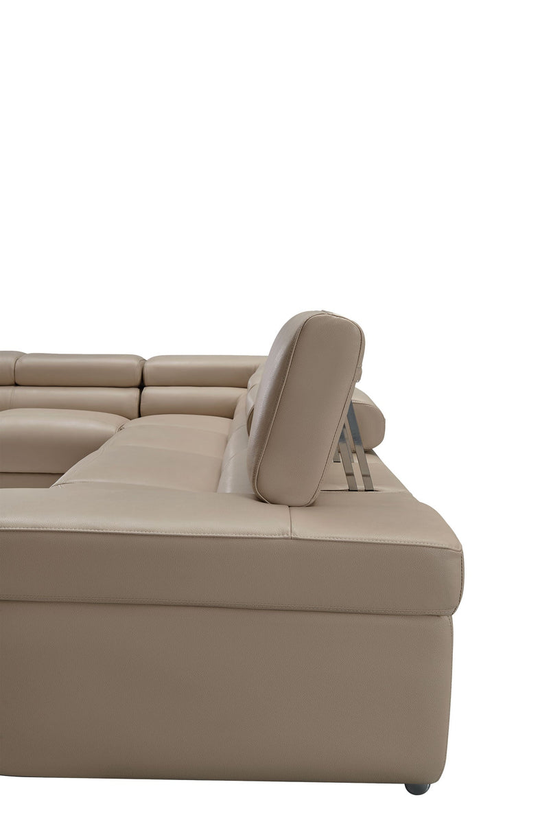 2119 Sectional Beige SET - p13607