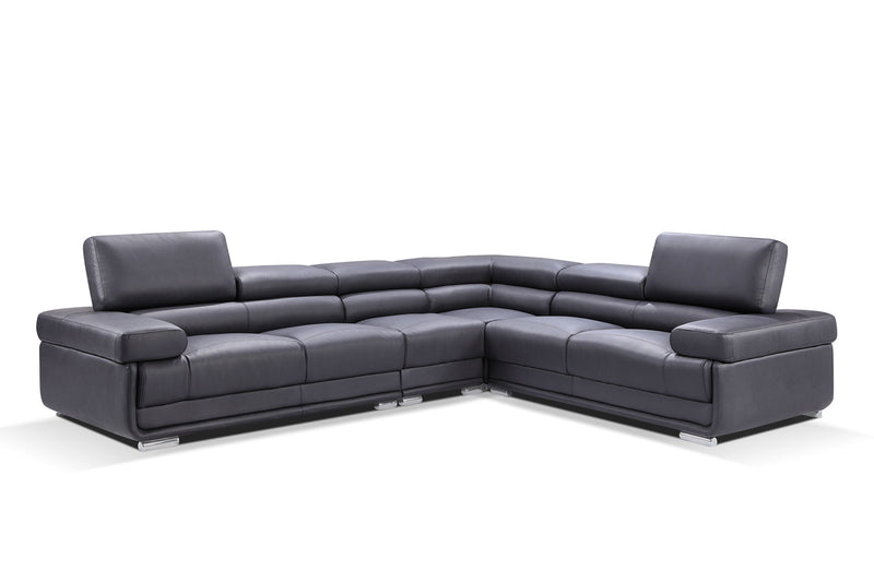 2119 Sectional Black Set - p13988
