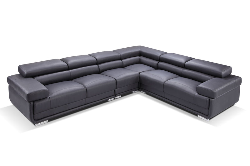 2119 Sectional Black Set - p13988
