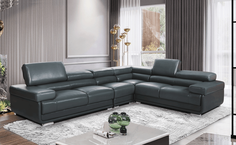2119 Sectional Dark Grey - i42465
