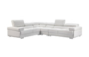 2119 Sectional White - Gate FurnitureSectional