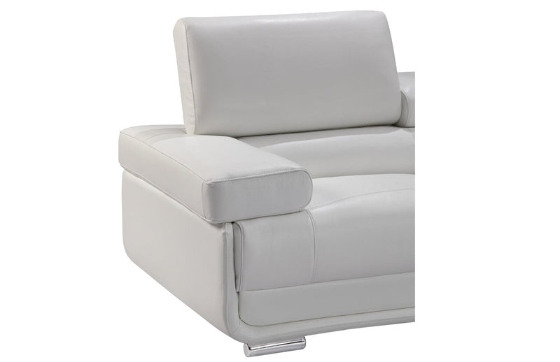 2119 Sectional White - Gate FurnitureSectional
