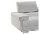 2119 Sectional With Extra Chair - White Set - p14171