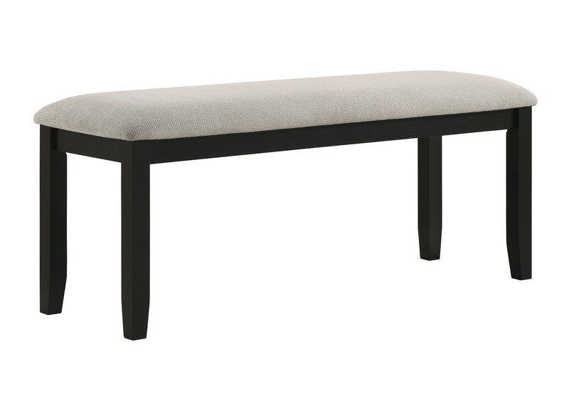 Folio Black/Neutral Dining Set from Crown Mark - Luna Furniture