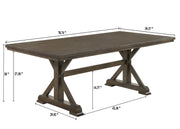 Lloyd Brown Dining Set from Crown Mark - Luna Furniture