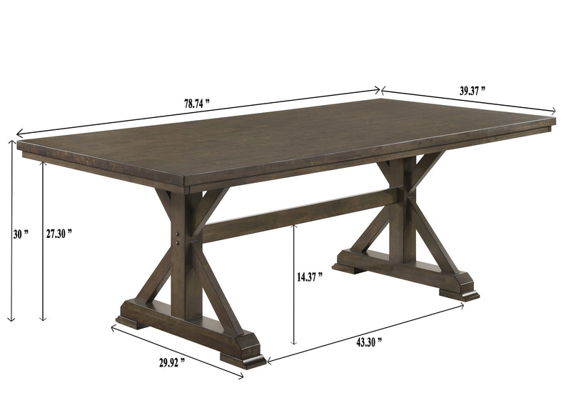 Lloyd Brown Dining Set from Crown Mark - Luna Furniture