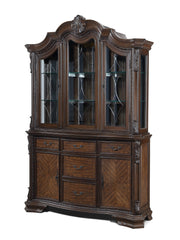 Kiera Coffee Brown China Cabinet from Crown Mark - Luna Furniture