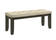 Herbert Espresso/Beige Extendable Dining Set from Crown Mark - Luna Furniture