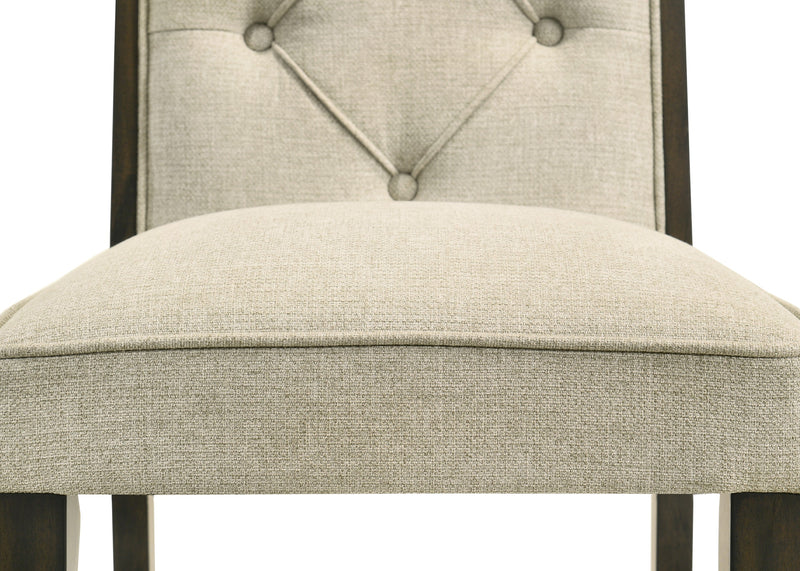 Herbert Espresso/Beige Extendable Dining Set from Crown Mark - Luna Furniture
