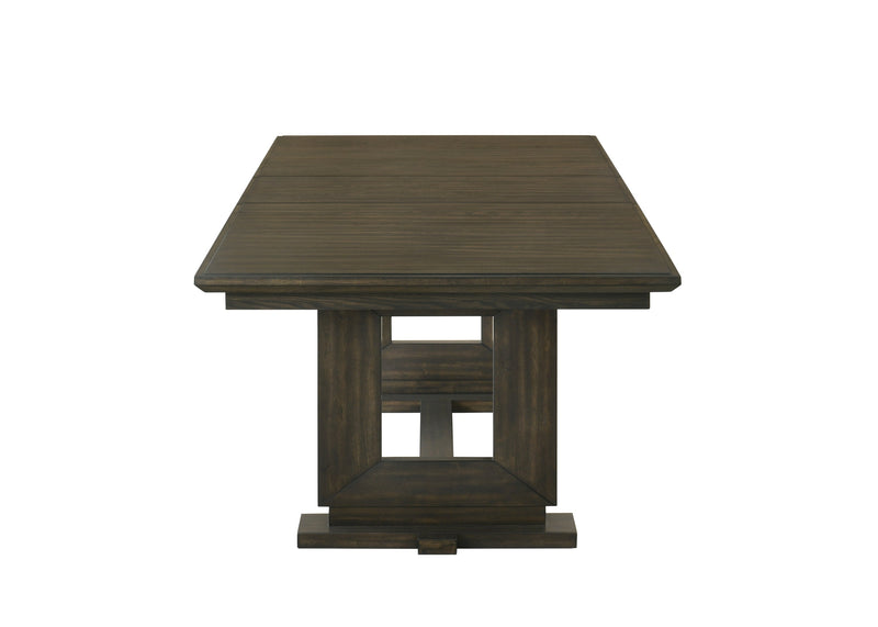 Herbert Espresso Extendable Dining Table from Crown Mark - Luna Furniture