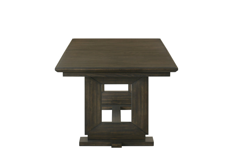 Herbert Espresso Extendable Dining Table from Crown Mark - Luna Furniture