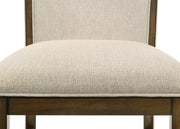 Broadmoor Brown Side Chair, Set of 2 from Crown Mark - Luna Furniture