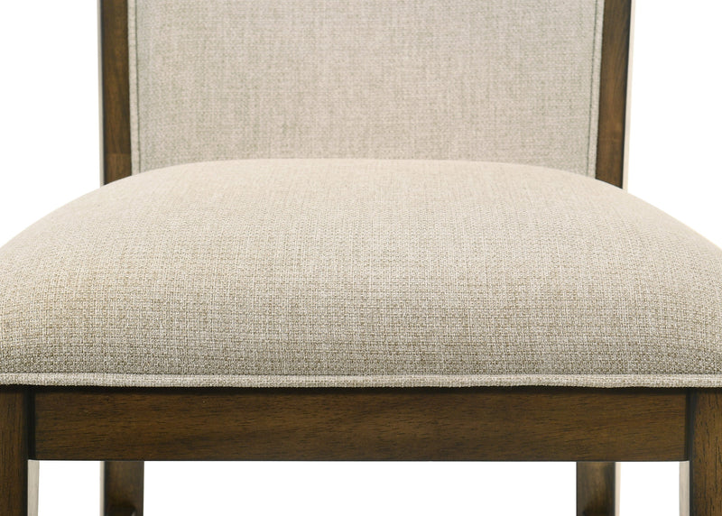 Broadmoor Brown Side Chair, Set of 2 from Crown Mark - Luna Furniture