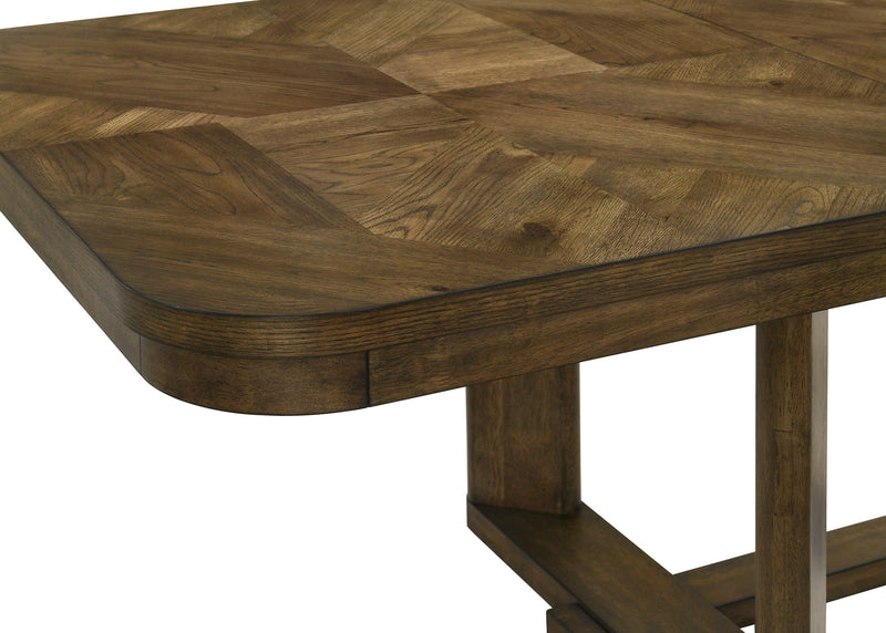 Broadmoor Brown Extendable Dining Set from Crown Mark - Luna Furniture