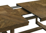 Broadmoor Brown Extendable Dining Set from Crown Mark - Luna Furniture