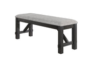 Maribelle Wheat Charcoal Bench from Crown Mark - Luna Furniture