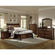 2159K-1EK* (3)Eastern King Sleigh Platform Bed with Footboard Storage - 2159K-1EK*