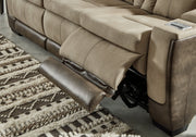Next-Gen Durapella Sand Power Reclining Sofa and Loveseat from Ashley - Luna Furniture
