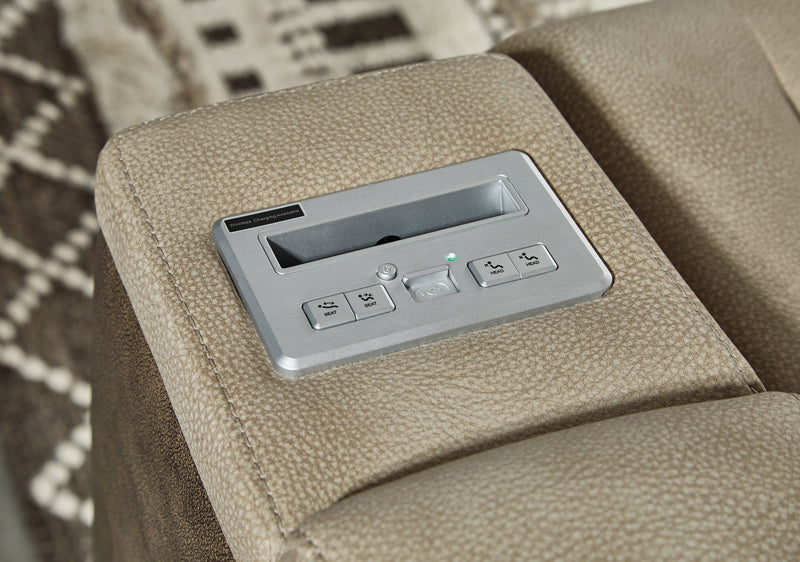 Next-Gen Durapella Sand Power Reclining Sofa and Loveseat from Ashley - Luna Furniture