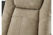 Next-Gen DuraPella Sand Power Reclining Sofa and Loveseat -  Ashley - Luna Furniture
