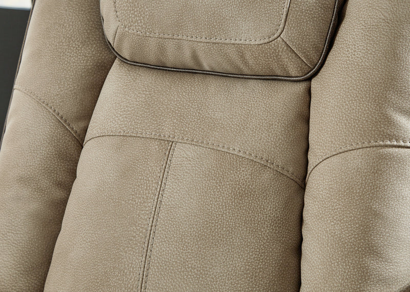 Next-Gen Durapella Sand Power Reclining Sofa and Loveseat from Ashley - Luna Furniture