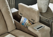 Next-Gen Durapella Sand Power Reclining Sofa and Loveseat from Ashley - Luna Furniture