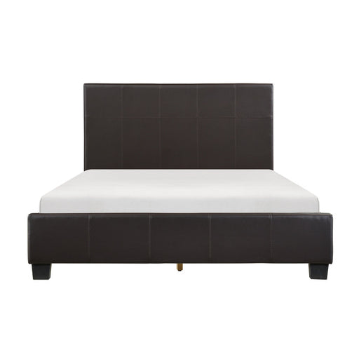 2220DBR-1* (2)Queen Platform Bed - 2220DBR-1*