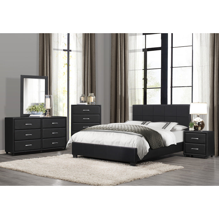 2220K-1CK* (2)California King Platform Bed - 2220K-1CK*