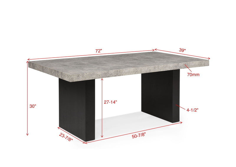Sebastian Dove Dining Set from Crown Mark - Luna Furniture