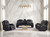2226 BLACK SOFA&LOVESEAT - 2226 BLACK SOFA&LOVESEAT
