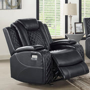 2226 BLACK SOFA&LOVESEAT - 2226 BLACK SOFA&LOVESEAT