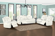 2226 WHITE SOFA & LOVE SEAT - 2226 WHITE SOFA & LOVE SEAT