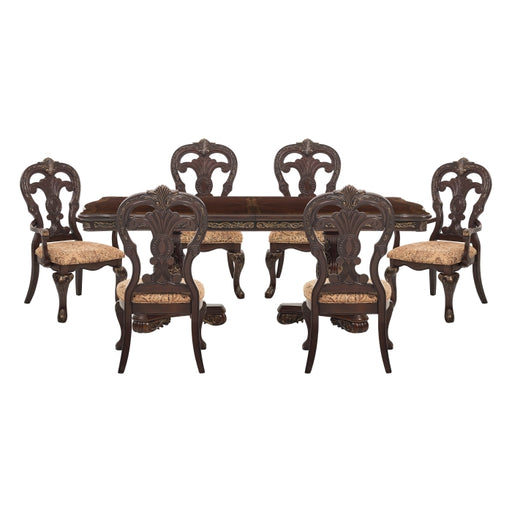 2243-114*7 7pc set (TABLE + 2 ARM + 4 SIDE CHAIRS) - 2243-114*7
