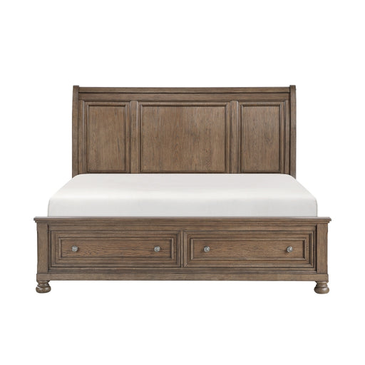 2259BR-1* (3) Queen Platform Bed with Footboard Storage - 2259BR-1*