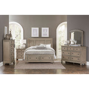 2259GY-4 Night Stand, Hidden Drawer - 2259GY-4