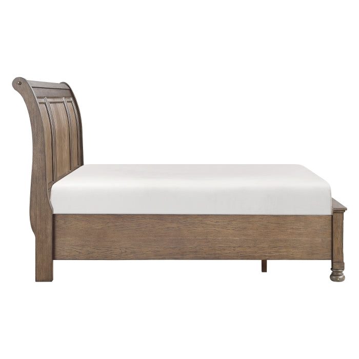 2259KBR-1EK* (3) Eastern King Platform Bed with Footboard Storage - 2259KBR-1EK*