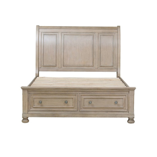 2259KGY-1EK* (3) Eastern King Platform Bed with Footboard Storage - 2259KGY-1EK*